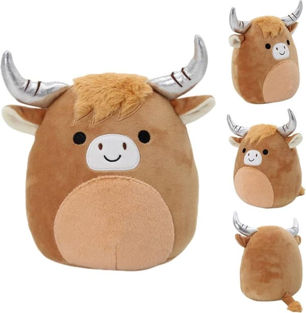 OBOSOE Highland Cow Pehmolelu pehmeä pehmolelu nukke 20cm Yak Cow Pluhies vitun nukke lapsille