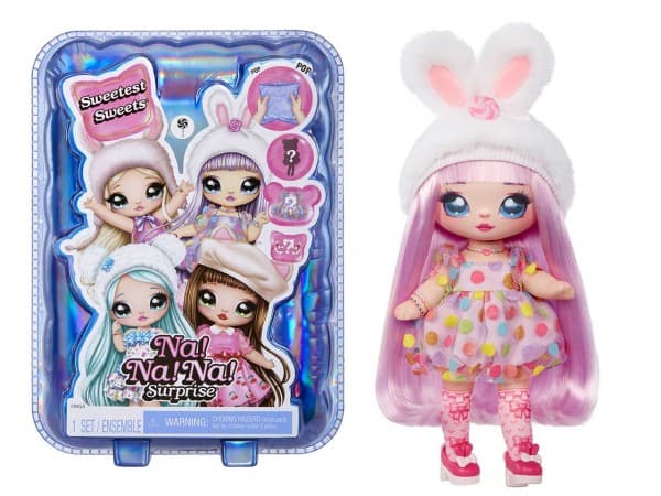 MGA Doll na! og! og! Overrask den søteste søtsaken Bailey Bunny