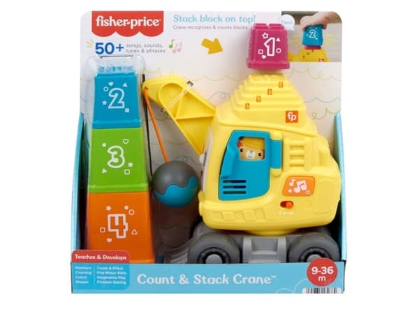 Fisher Price Count & Stack Crane