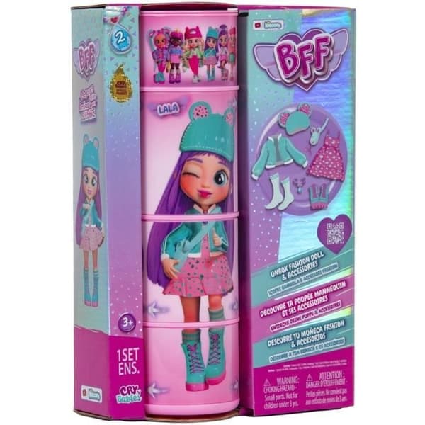 BFF Cry Babies IMC TOYS Model Doll - Series 2 - Lala - 20cm
