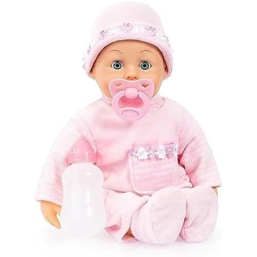 Interaktiv docka - Bayer Design - 93824CK - Mjuk kropp - 24 ljud - 38 cm - Rosa