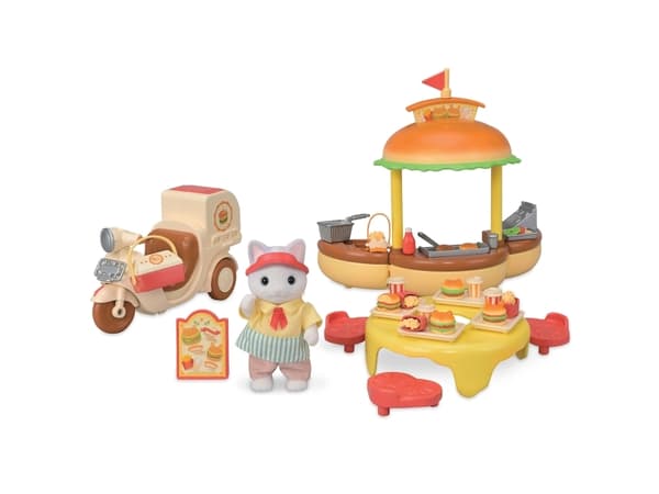 Sylvanian Families Hamburger Stand