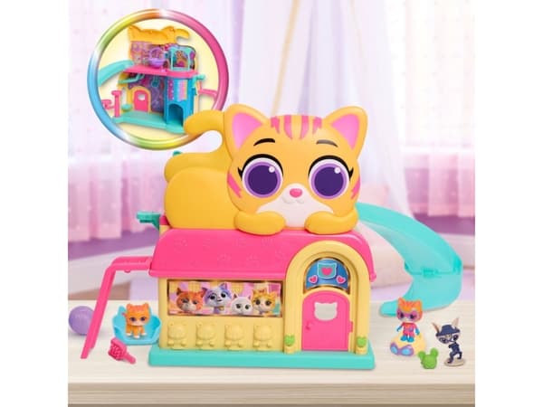 Disney Jr. Super Kitties Purr 'N' Play Playset