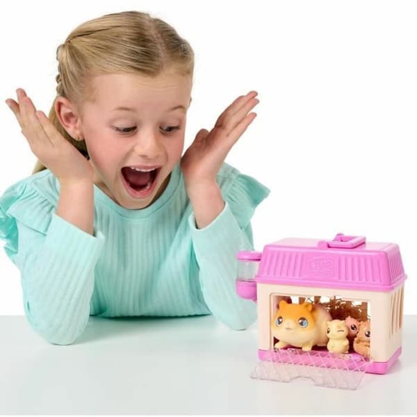 Mjukisleksak Little Live Pets Mama Surprise Hamsters Orange Plysch Hamster