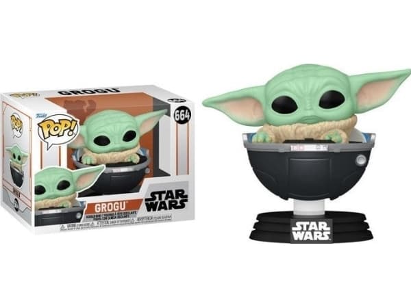 FUNKO POP! POP Vinyl: The Mandalorian S9 - Grogu, Multicolour, 4-inch, TV, Collectible, Toys, Collectible figure, Movie & TV series, 150 g