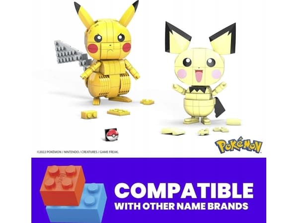 Mega Bloks Pokemon Shocking Trio