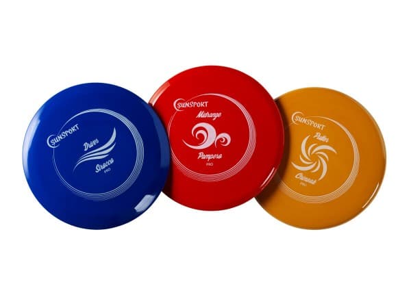 DiscGolf game set Pro, Putter,Mid Range&Drivet Plastic