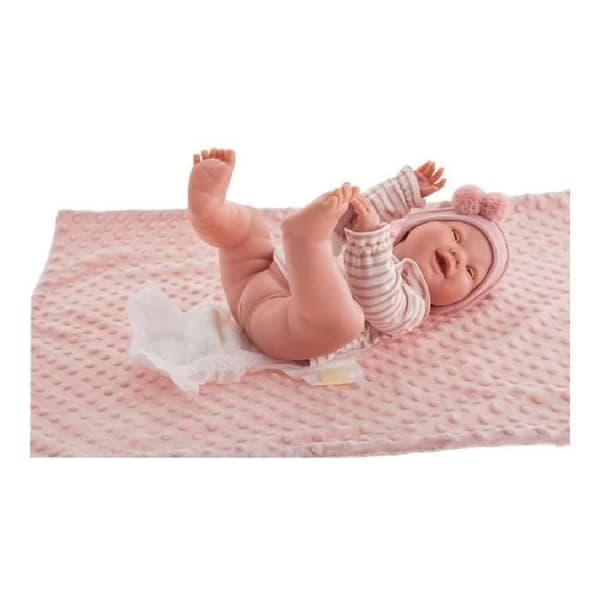 Nyfödd docka - Antonio Juan - Mia Pipi - 42 cm - Tillbehör ingår - Blandat