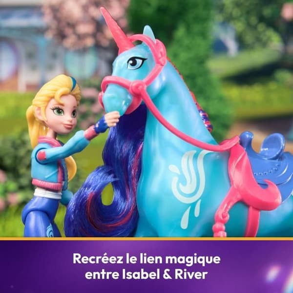 SPIN MASTER UNICORN BOX AND RIVER OCH ISABEL DOLL Unicorn Academy