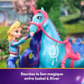 Miniatyrbild 6 av 6: SPIN MASTER UNICORN BOX AND RIVER OCH ISABEL DOLL Unicorn Academy