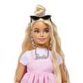 Miniatyrbild 4 av 6: Barbie-Deluxe Stil-Barbie Docka Blont Med Pastellrosa Klänning - 4år+ - HYV27