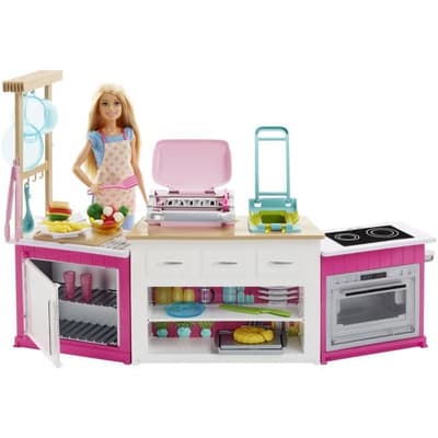 BARBIE - Kitchen Box to Model - Ljud och ljus