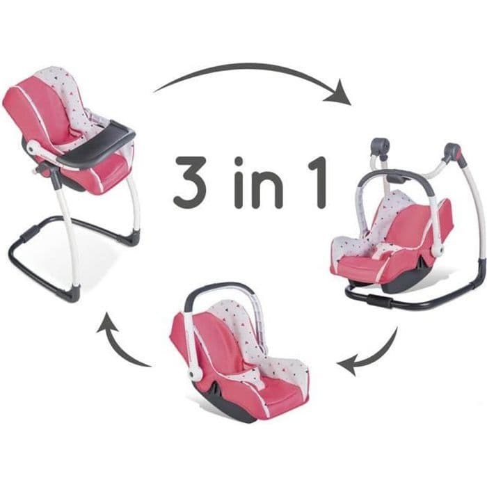 Smoby Bebe Confort Seat Barnstol 3 I 1 Cdon