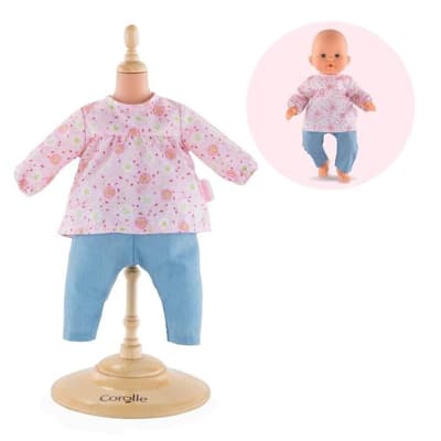 COROLLE Bluse og bukser til babyer - 36 cm