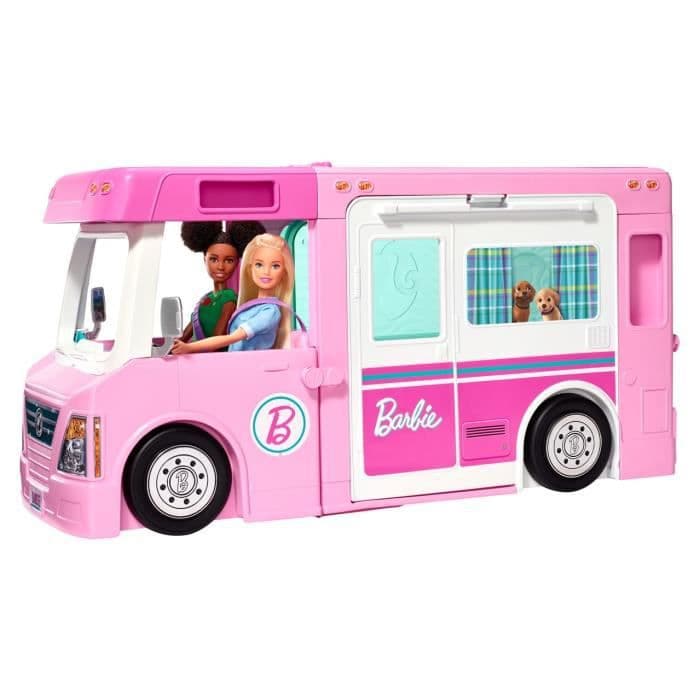 BARBIE 3-i-1 Reve husbil - 55 cm
