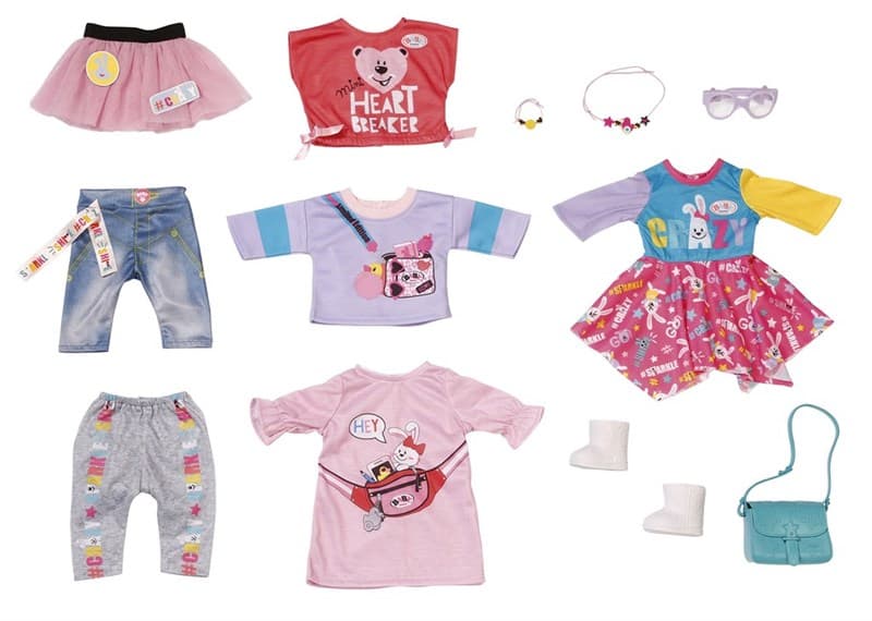 BABY Born City Fashion Dockkläder Set 43cm