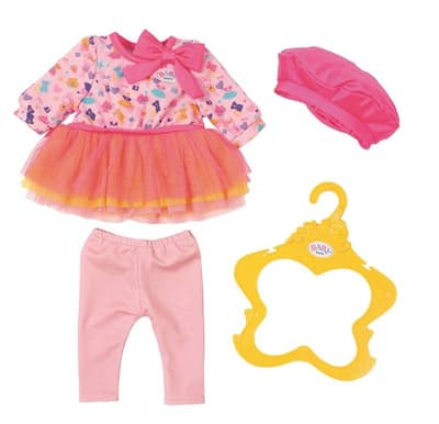BABY born Fashion Outfit with Pink Bow
