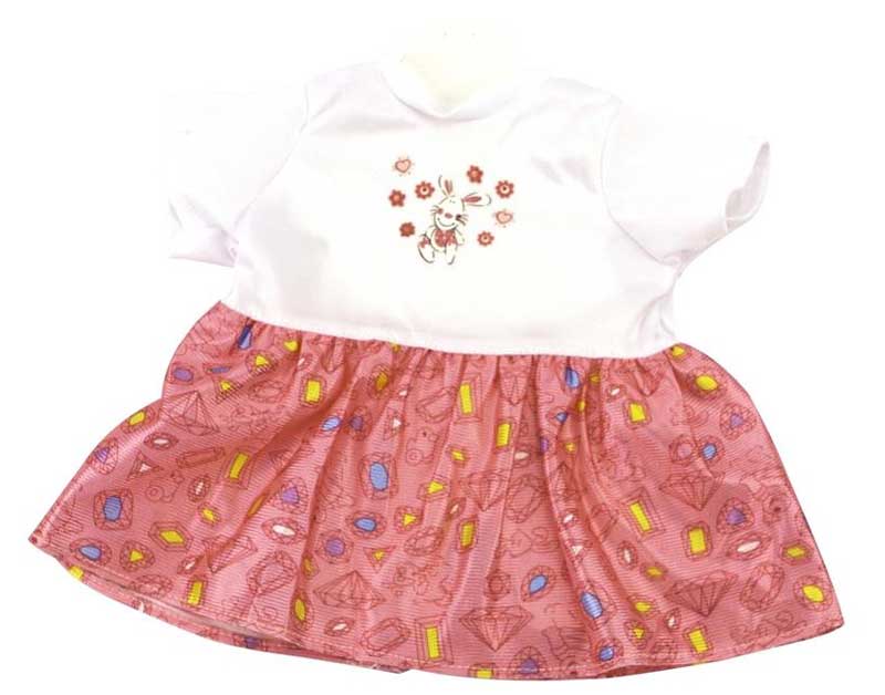 Dockkläder härlig T-Shirt med kjol Dolls Room