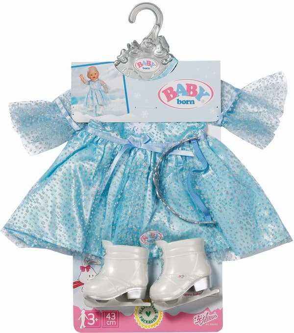 Princess On Ice Dockkläder 43 cm Baby Born