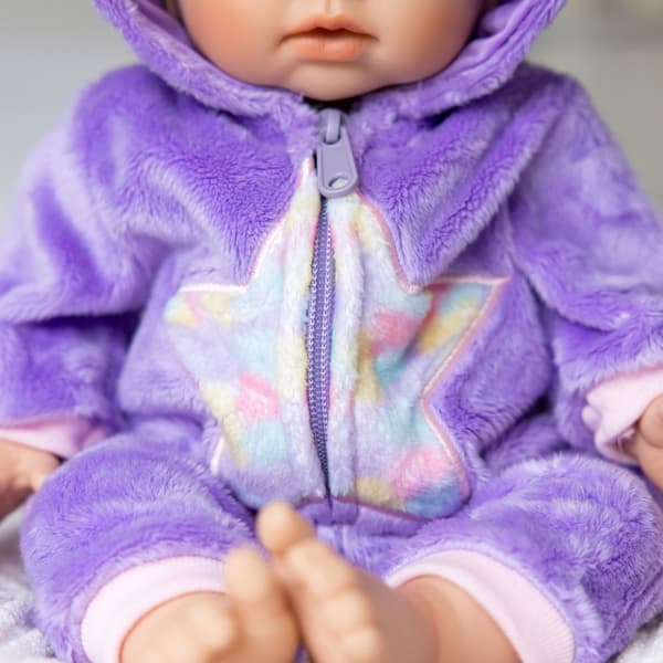 Lila Dockkläder Unicorn Star Tiny Treasures