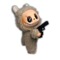Miniatyrbillede 4 af 5: Våbentilbehør til Labubu – 2x Mini Glock-pistoler