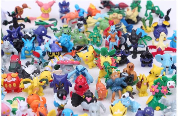 144x Cute & Colorful Pokemon Figures (BIG PACK)