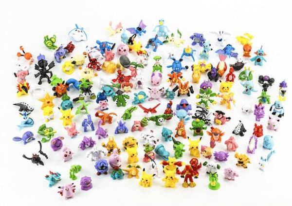 144x Cute & Colorful Pokemon Figures (BIG PACK)