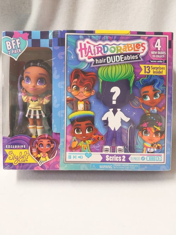 Hairdorables HairDudeAbles Series 2 BFF Pack (13 surprises) Skylar