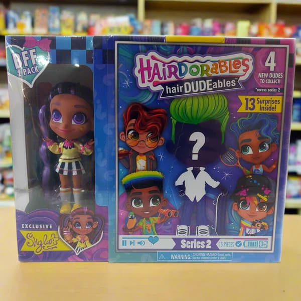 Hairdorables HairDudeAbles Series 2 BFF Pack (13 surprises) Skylar