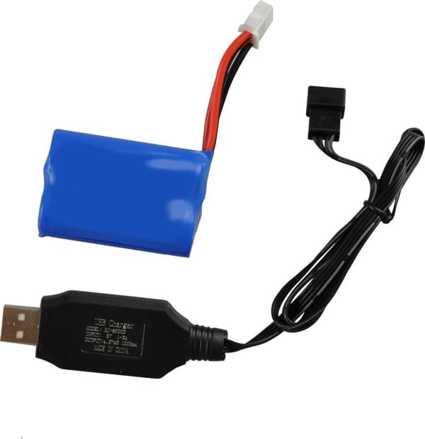Amewi Blue Barracuda V2 Mini Boat 2,4GHz RTR
