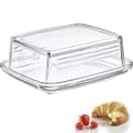 Miniatyrbillede 2 af 6: Westmark 20852260 Dekorativt smørfad Længde 14,3 cm Glas Transparent