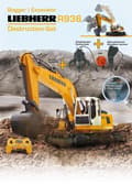 Miniatyrbillede 10 af 11: Jamara Gravemaskine Rc Liebherr Digger 2,4 Ghz Gul 1:20