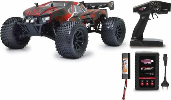 Jamara Rc Brecter Truggy Bl Monster Truck Led 1:10 Lipo Black