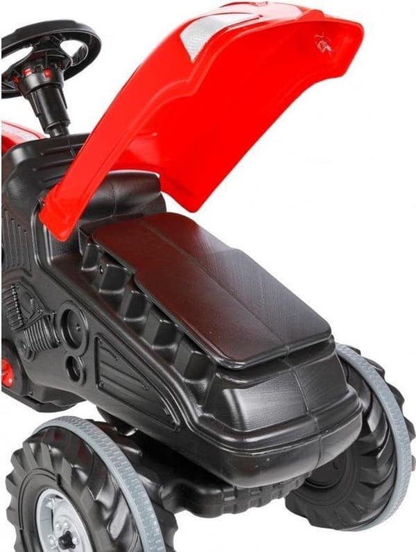 Jamara Tractor Ride On Big Wheel 12 V Junior 114 X 53 cm Rød