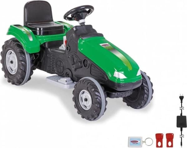 Jamara elektrisk børnetraktor Big Wheel 12v Grøn
