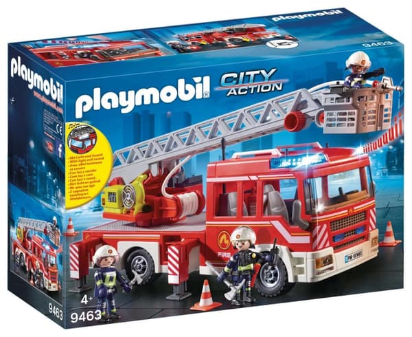 PLAYMOBIL City Action Brandvæsen Ladder Truck - 9463