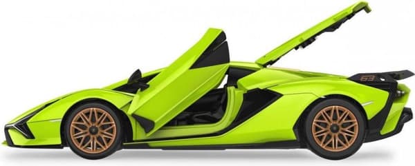 Rastar - Lamborghini Sián (Grøn) - 1:18 - R/C monteringsmodelsæt
