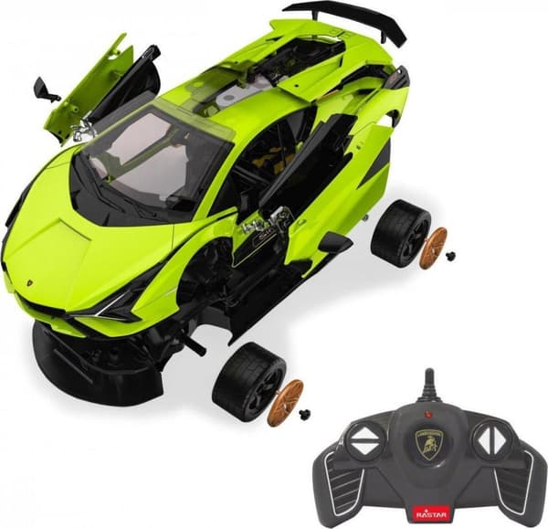 Rastar - Lamborghini Sián (Grøn) - 1:18 - R/C monteringsmodelsæt