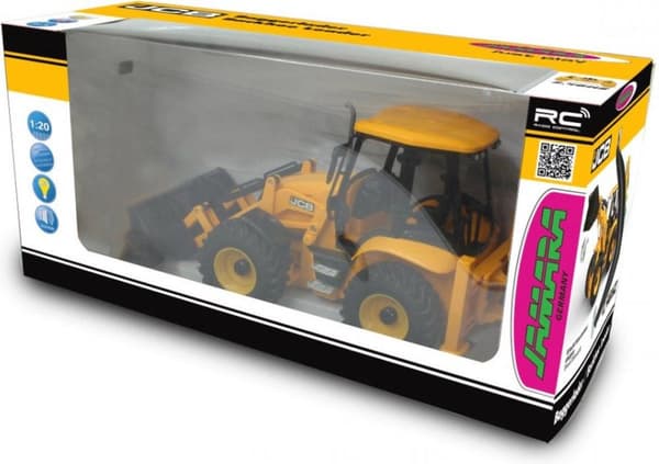 Jamara kaivinkone JCB kaivurikuormaaja 40 x 61 x 14 cm keltainen