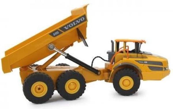 Jamara ledad dumper Rc Volvo A40g 39,5 X 13,2 Cm Gummi Gul