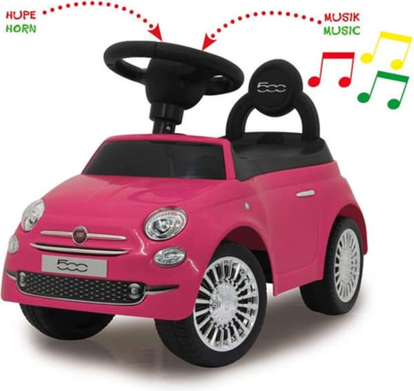 Jamara Ride-on bil fiat500 60 x 27,5 x 38 cm pink