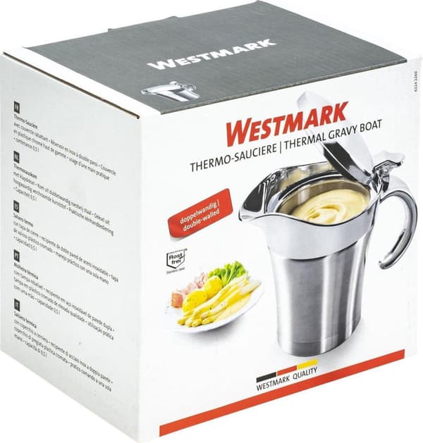 Westmark Thermal Gravy Boat, hopea