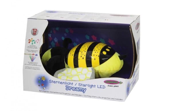 Jamara Nattlampa Dreamy Bee Led 32 Cm Gul/svart