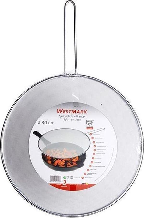 Westmark Stänkskydd rostfritt stål Fin ø 30 cm