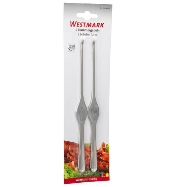 Westmark Lobster Hook 18,5 x 1,7 x 0,4 cm - 2 stk - Rustfrit stål