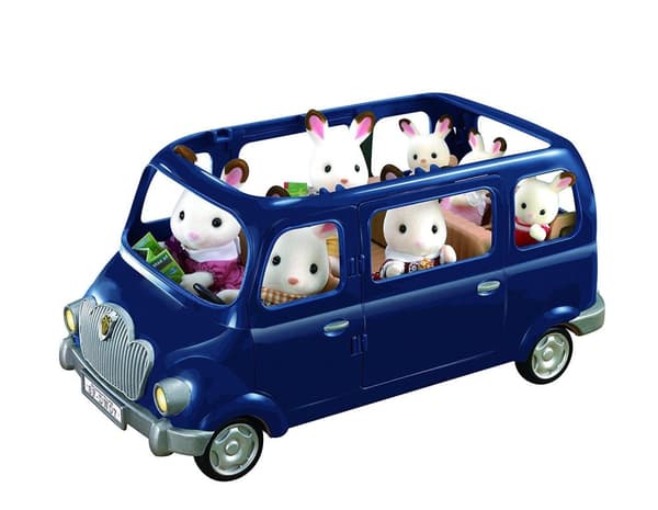 Sylvanian Families 5274 7-personers familievogn - kan kombineres med 5045 campingvogn