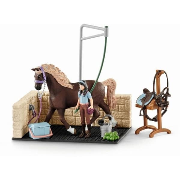 Schleich Horse Club Hestevaskeplads