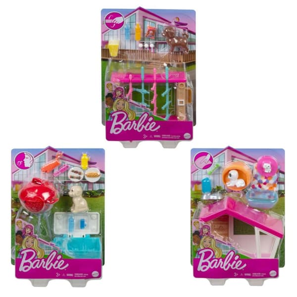 Barbie Mini Pets lekset Assorted
