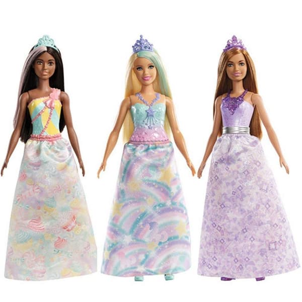 Barbie Dreamtopia Prinsesser Dukke Assorteret