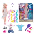 Pikkukuva 1 / 9: Lauren Deluxe Teen Doll -hiustenpidennykset + asusteet ja vaatteet
